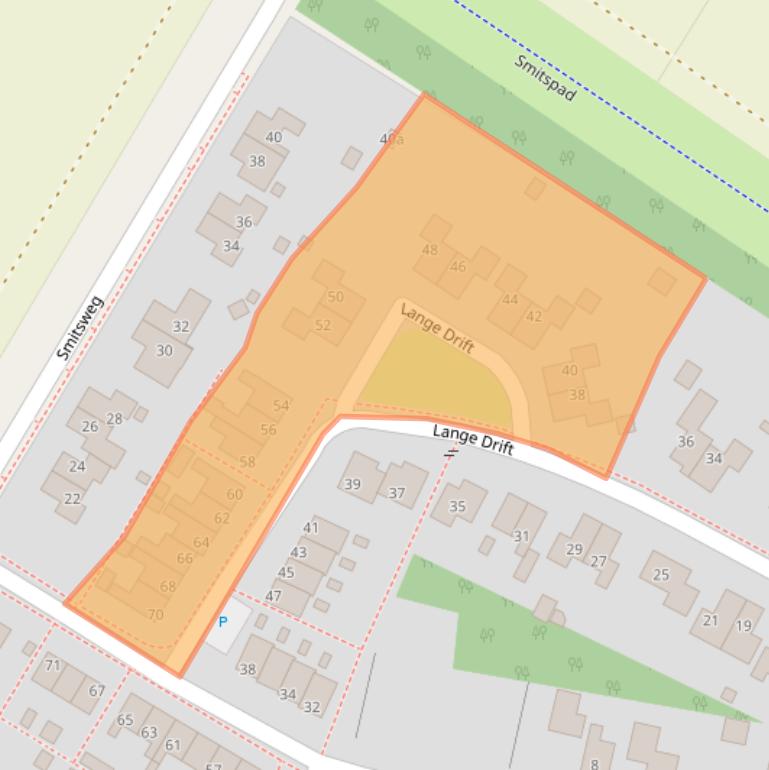 Kaart van postcodegebied 9982JD.