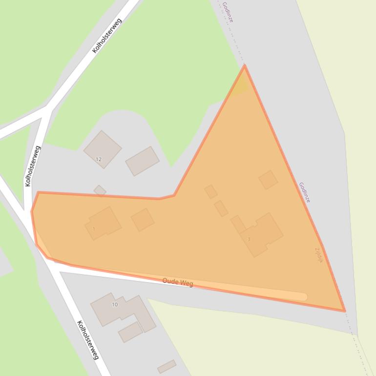 Kaart van postcodegebied 9987NK.