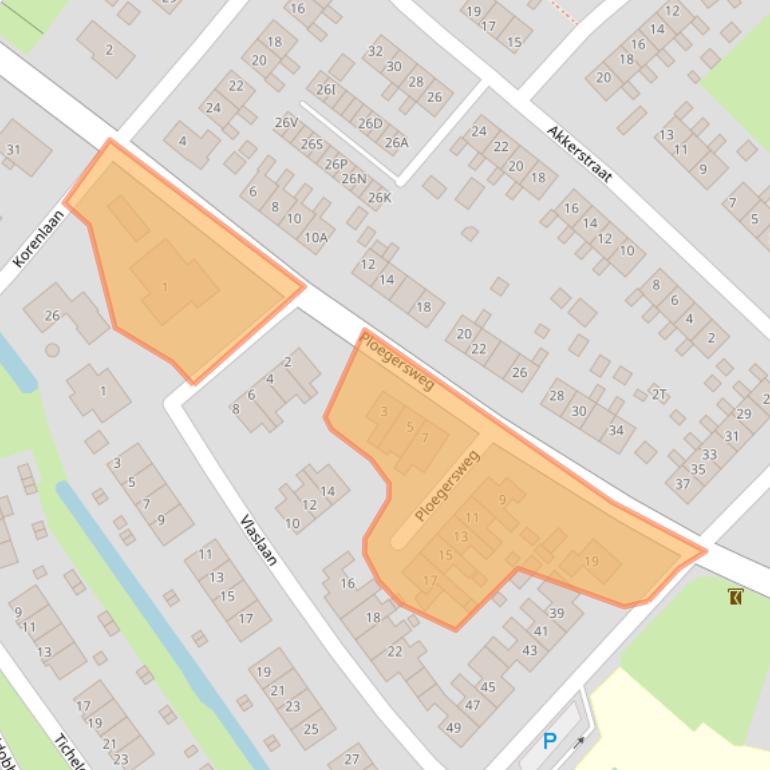 Kaart van postcodegebied 9991CA.