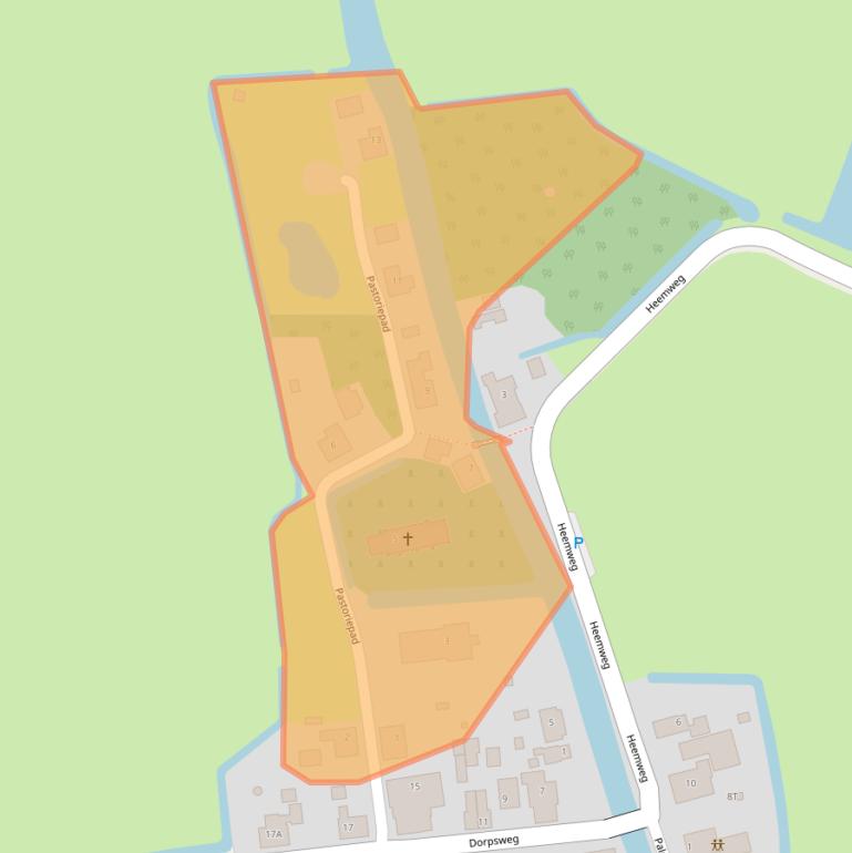 Kaart van postcodegebied 9993TL.