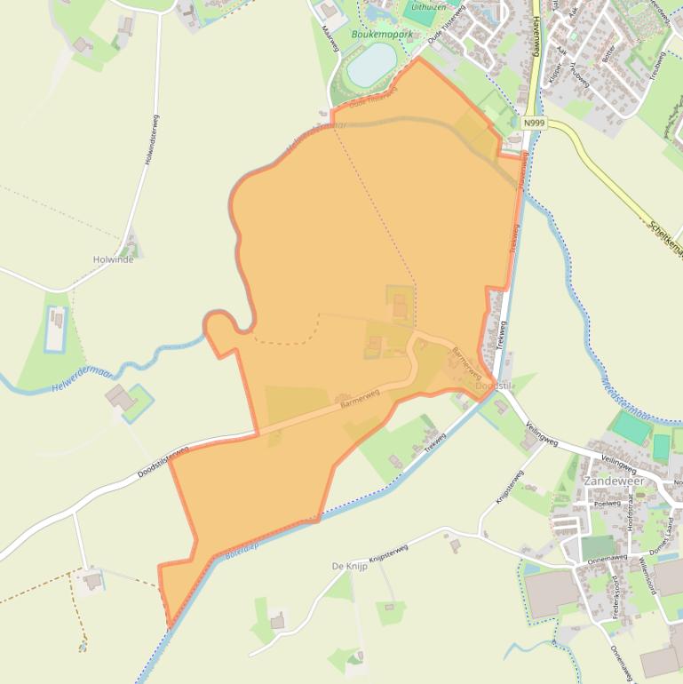 Kaart van postcodegebied 9997NH.