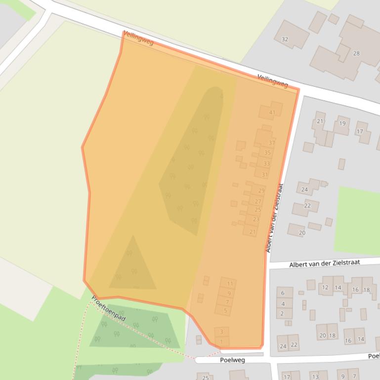 Kaart van postcodegebied 9997PD.