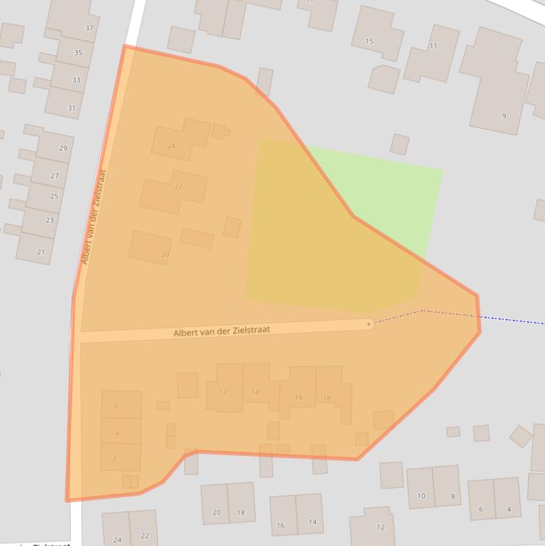 Kaart van postcodegebied 9997PE.