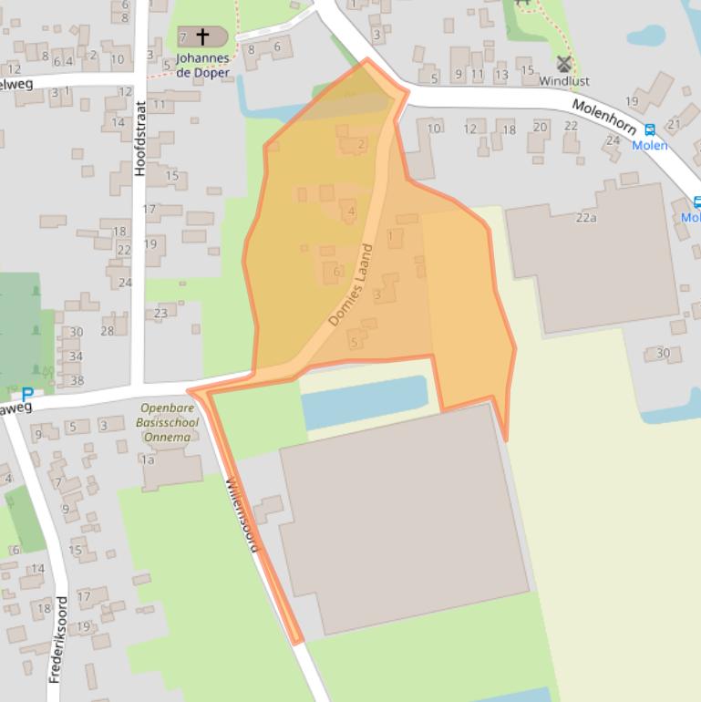 Kaart van postcodegebied 9997PR.