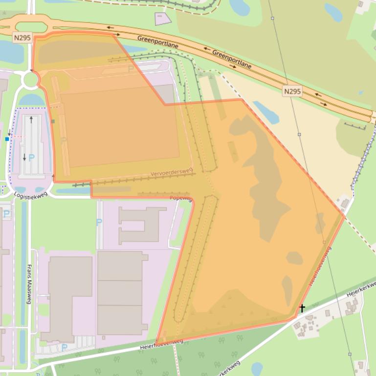 Kaart van postcodegebied 9999XX.