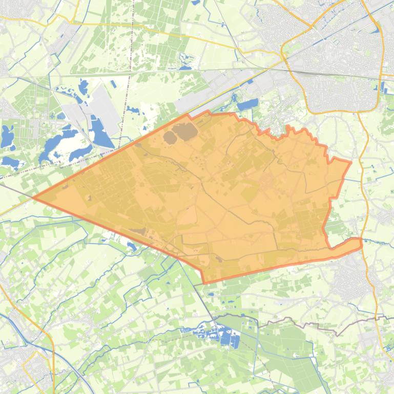 Kaart van de wijk Altweerterheide.