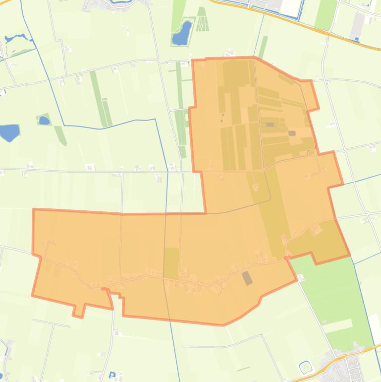 Kaart van de wijk Babyloniënbroek.