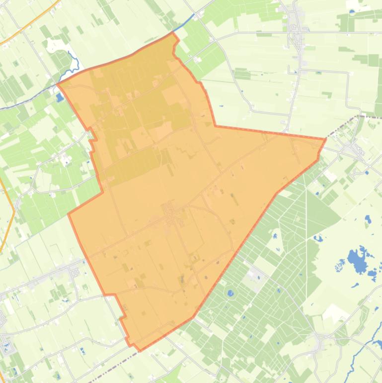 Kaart van de wijk Boijl.