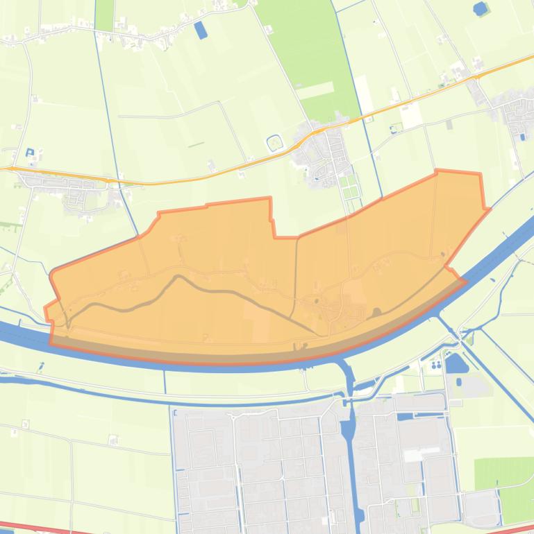 Kaart van de wijk Drongelen.