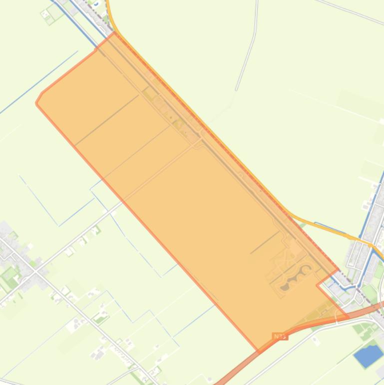 Kaart van de wijk Eexterveenschekanaal.