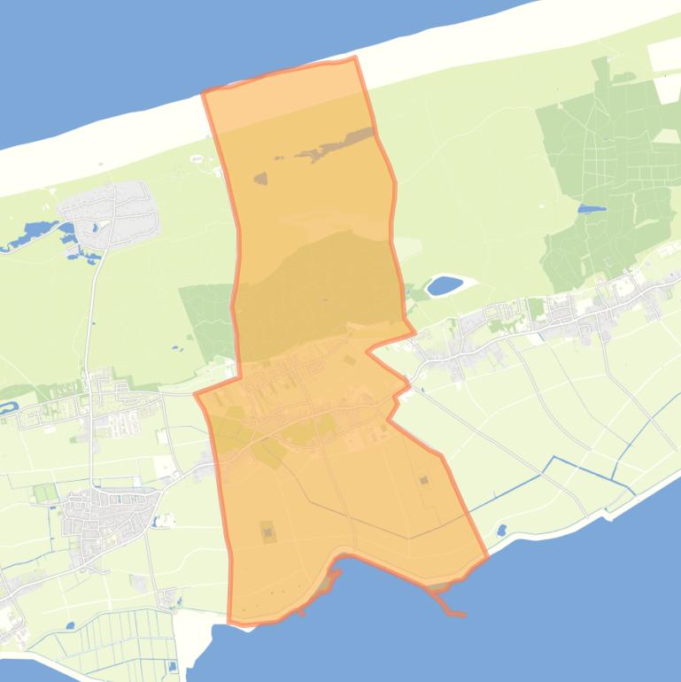 Kaart van de wijk Formerum.