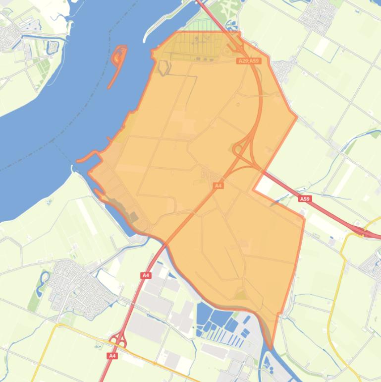 Kaart van de wijk Heijningen.