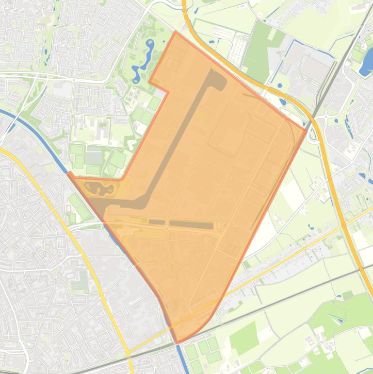 Kaart van de wijk Industrieterrein Loven.