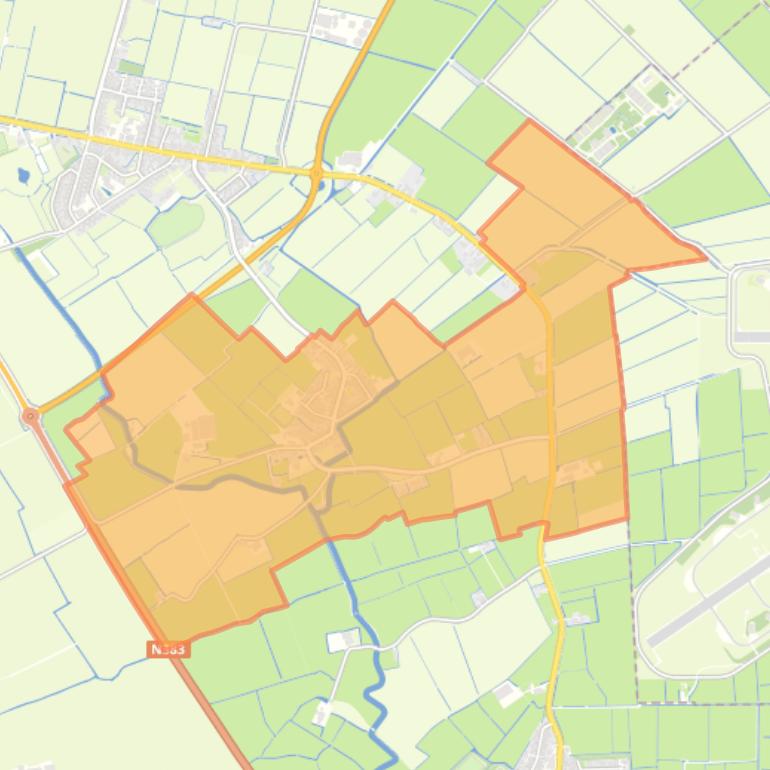 Kaart van de wijk Ingelum.