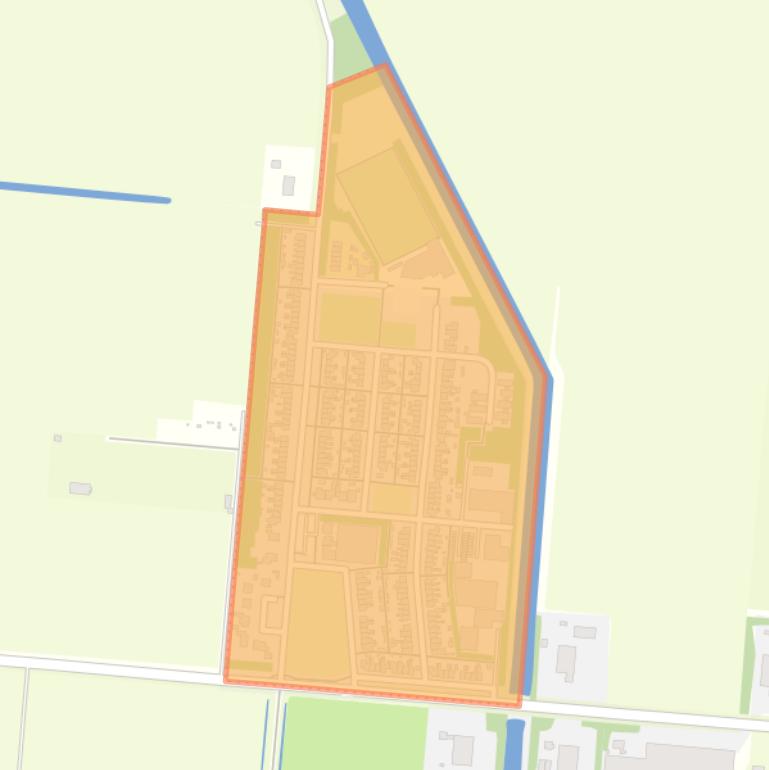 Kaart van de wijk Kreileroord.