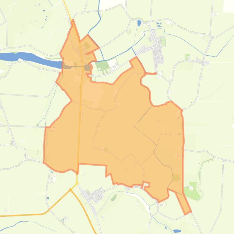 Kaart van de wijk Kuitaart.