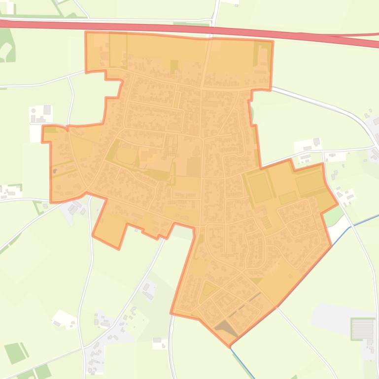 Kaart van de wijk Lierop dorp.