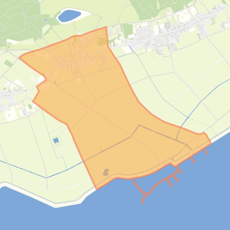 Kaart van de wijk Lies.