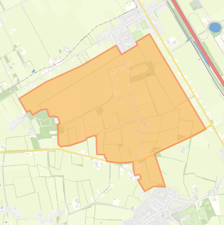 Kaart van de wijk Marijenkampen.