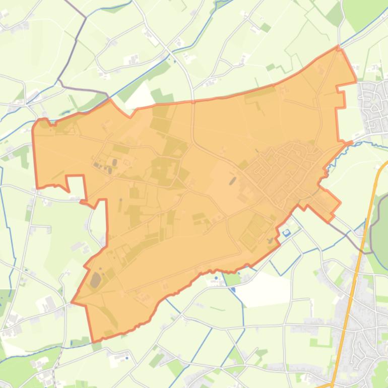 Kaart van de wijk Neeritter.