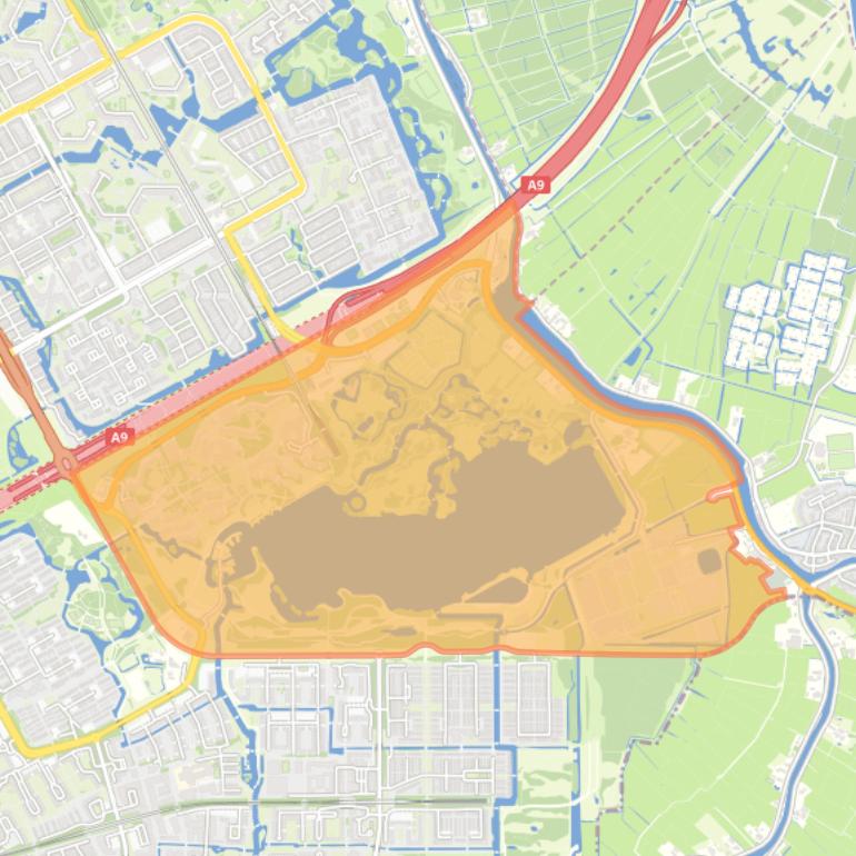 Kaart van de wijk Nellestein.