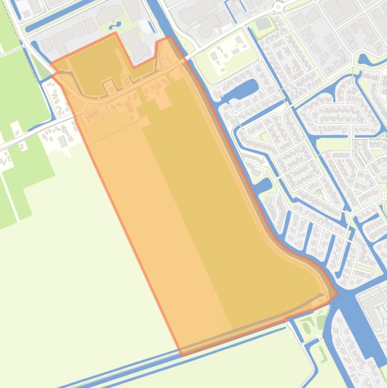 Kaart van de wijk Nijehaske.