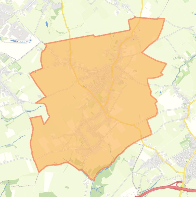 Kaart van de wijk Schimmert.