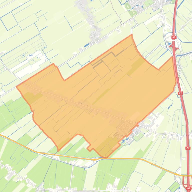 Kaart van de wijk Sijbekarspel.