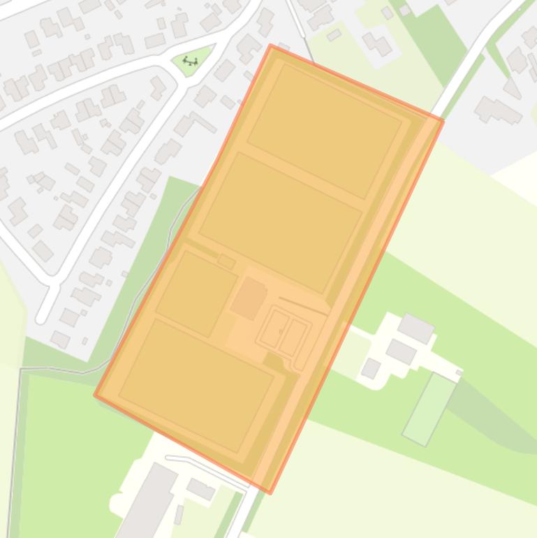 Kaart van de wijk Sportpark De Krim.