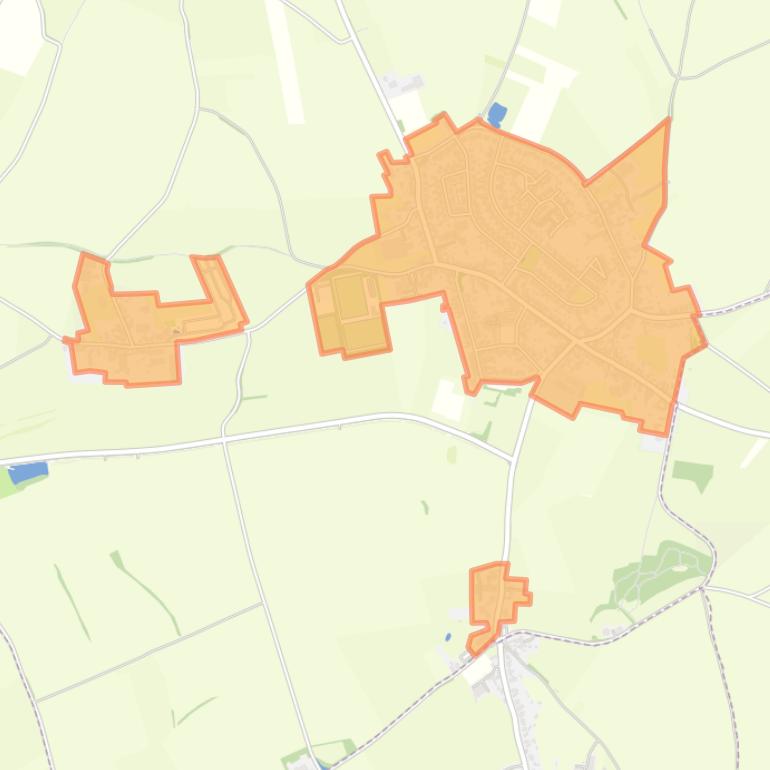 Kaart van de wijk Ubachsberg.