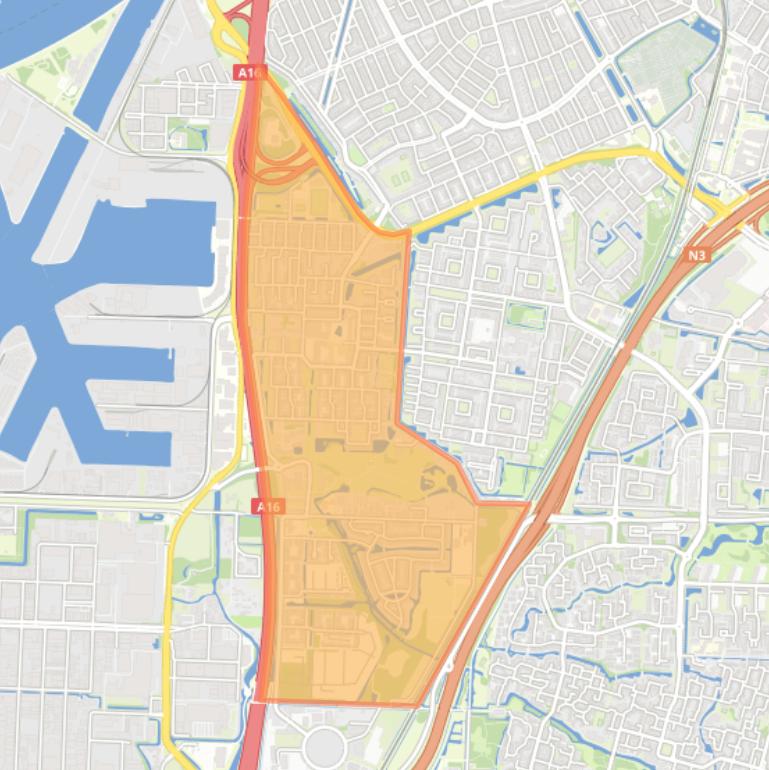 Kaart van de Wielwijk.