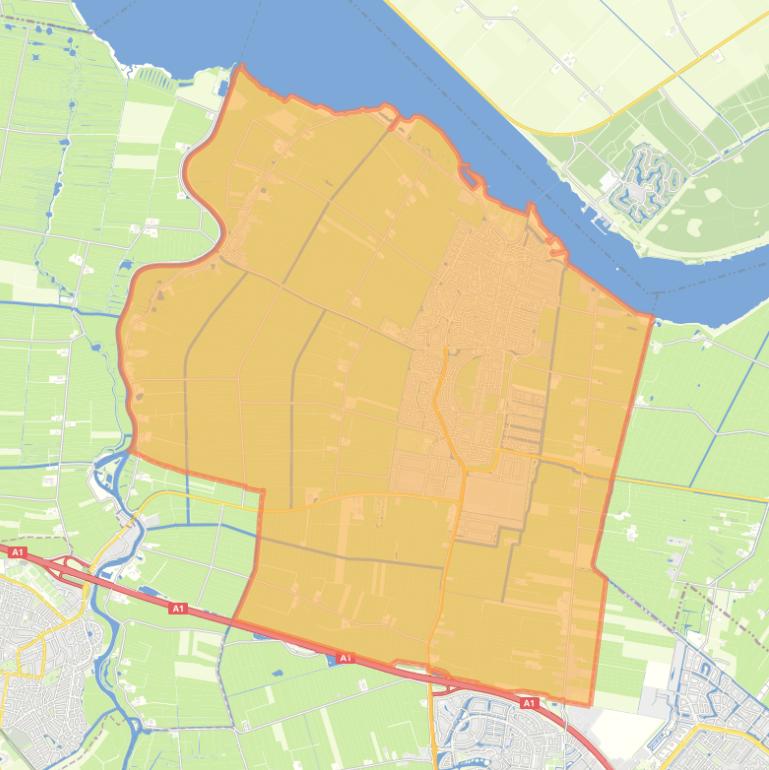 Kaart van de Wijk 00.