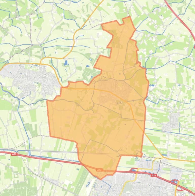 Kaart van de Wijk 00.