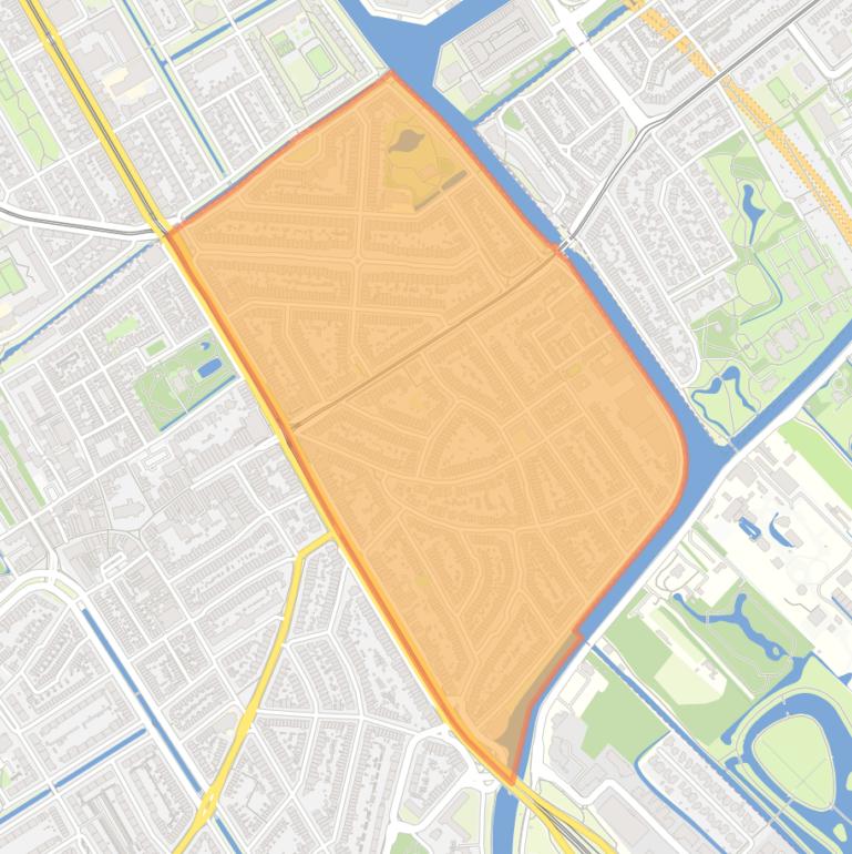 Kaart van de Wijk 01.