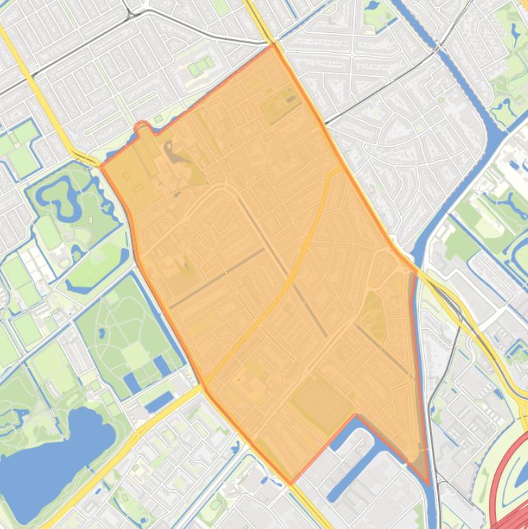 Kaart van de Wijk 02.