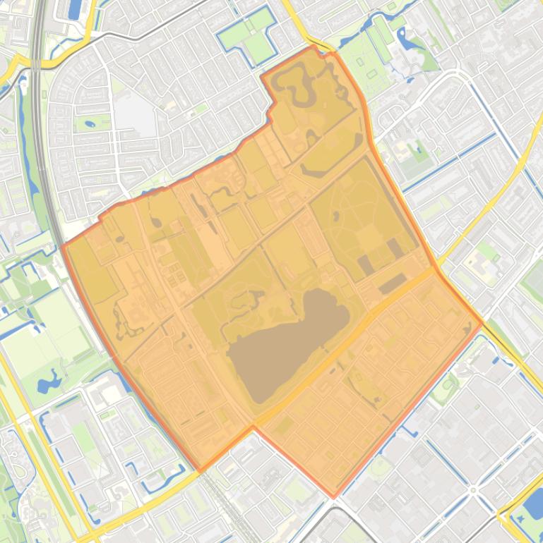 Kaart van de Wijk 04.