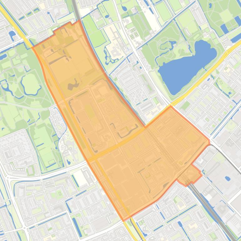 Kaart van de Wijk 06.