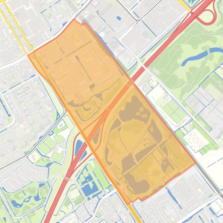 Kaart van de Wijk 07.