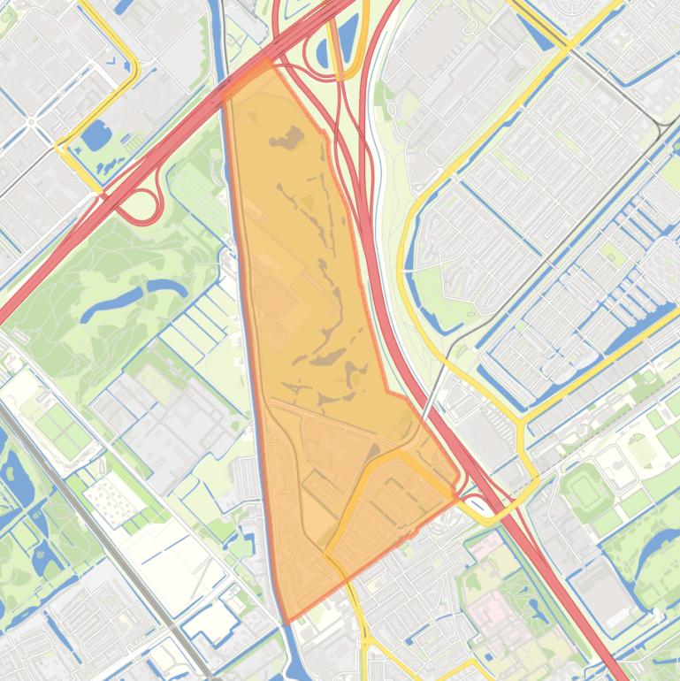 Kaart van de Wijk 11.