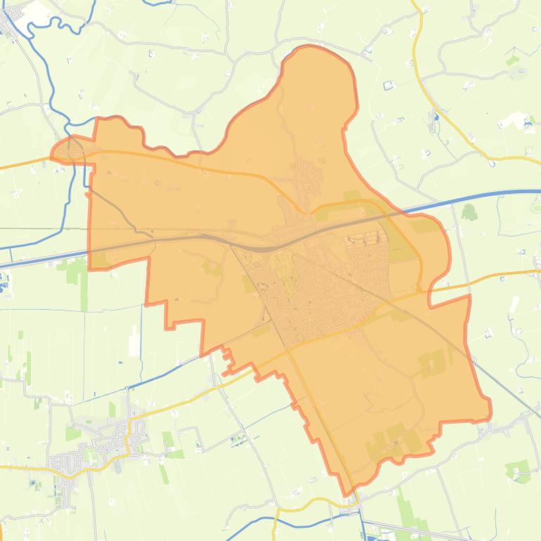 Kaart van de Wijk 14.