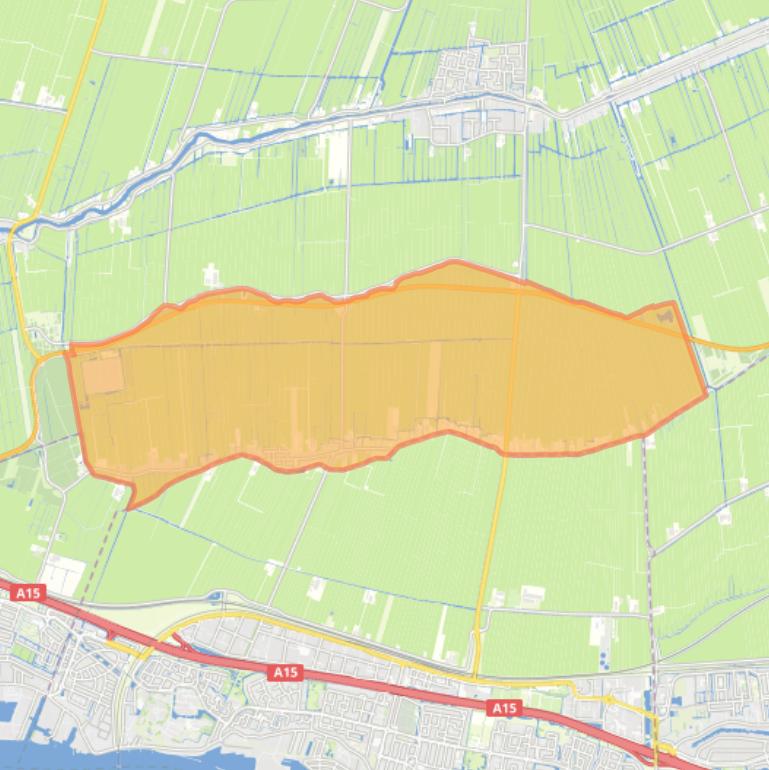 Kaart van de wijk Wijngaarden.