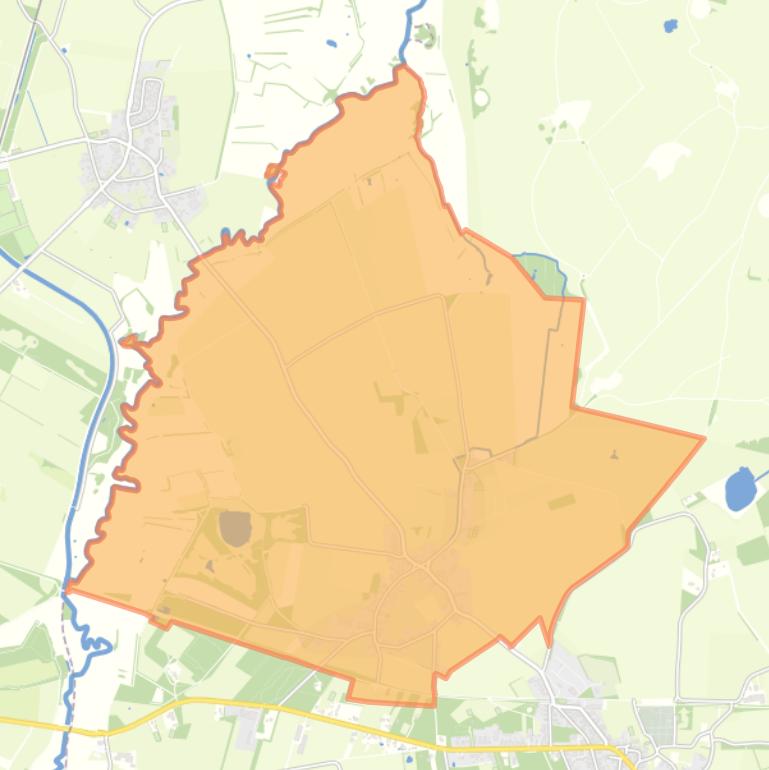 Kaart van de woonplaats Balloo.