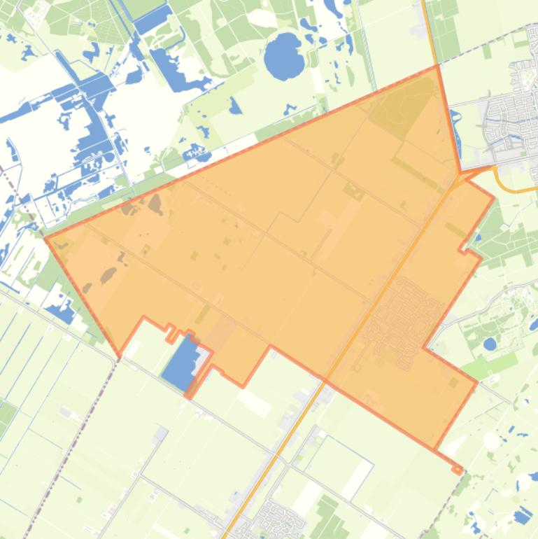 Kaart van de woonplaats Bovensmilde.