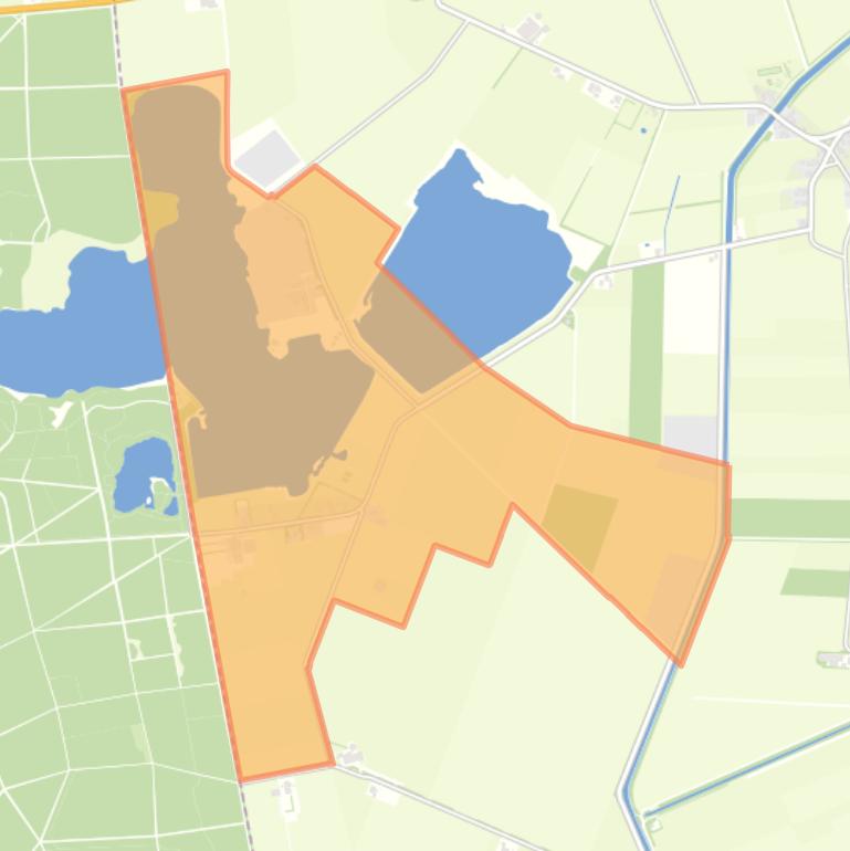 Kaart van de woonplaats Ellertshaar.