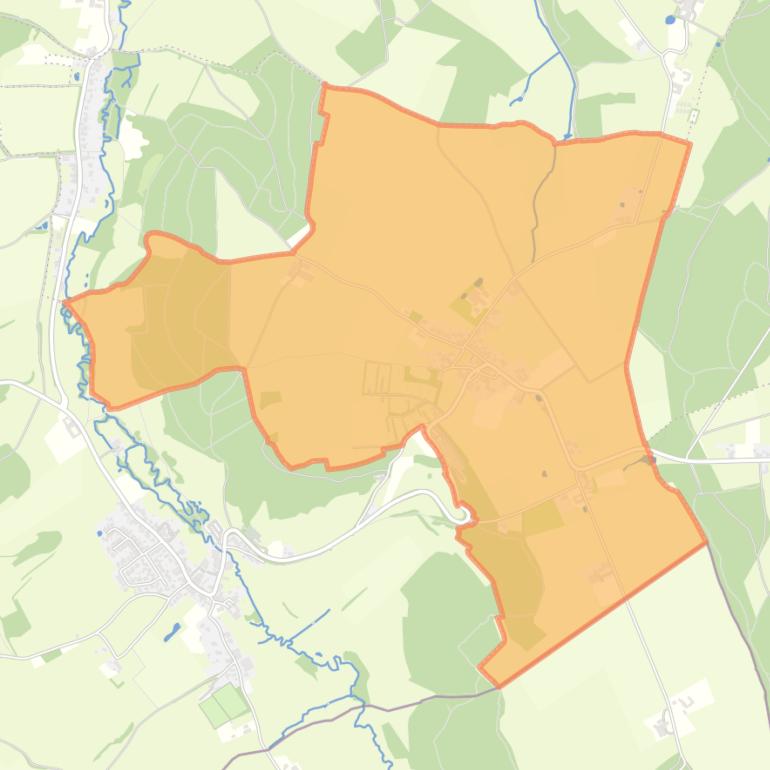 Kaart van de woonplaats Heijenrath.