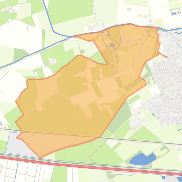 Kaart van de woonplaats Hemmen.