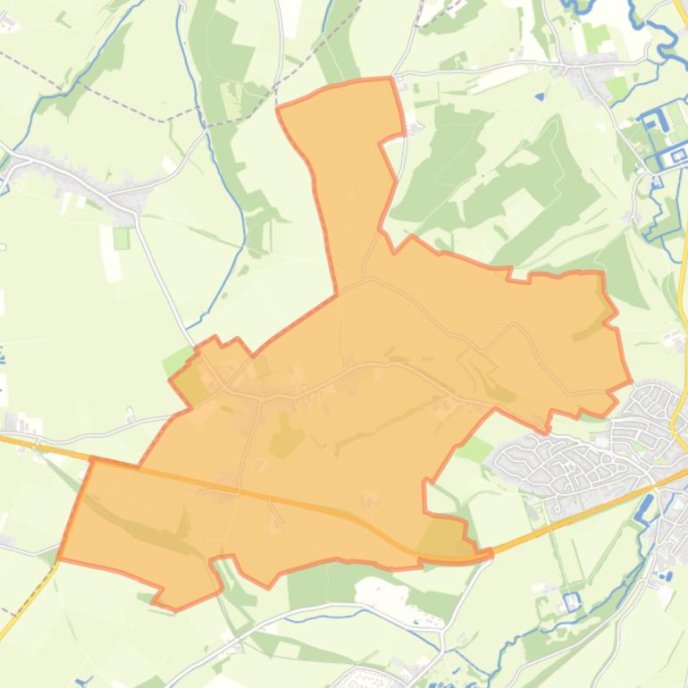 Kaart van de woonplaats Ingber.