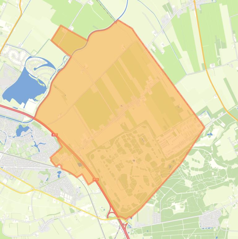 Kaart van de woonplaats Kallenkote.