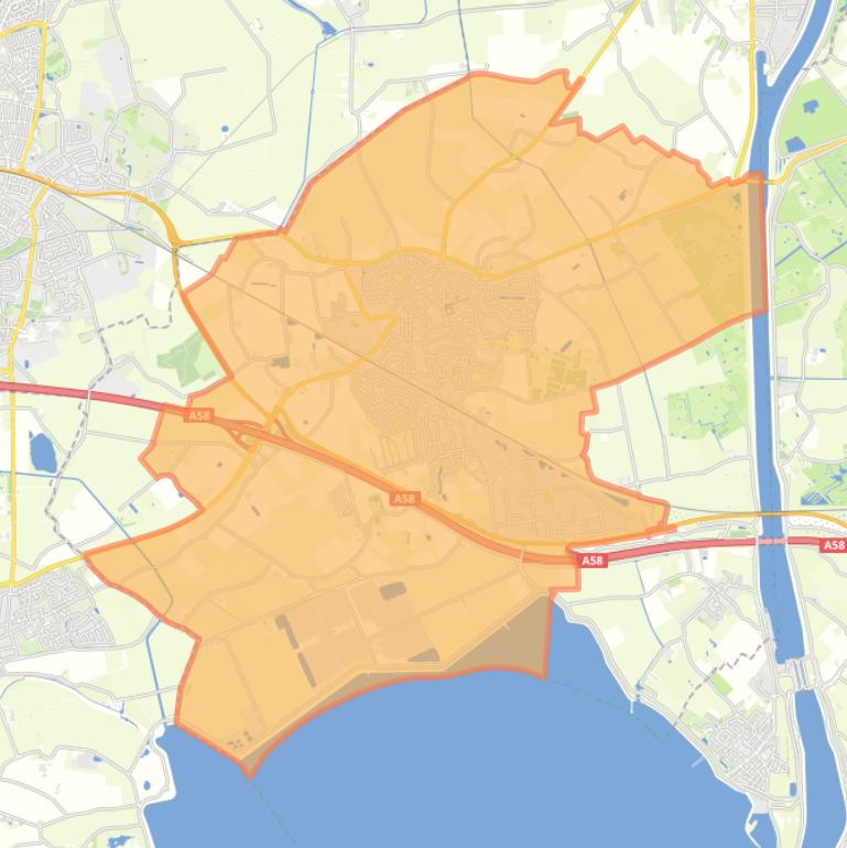 Kaart van de woonplaats Kapelle.