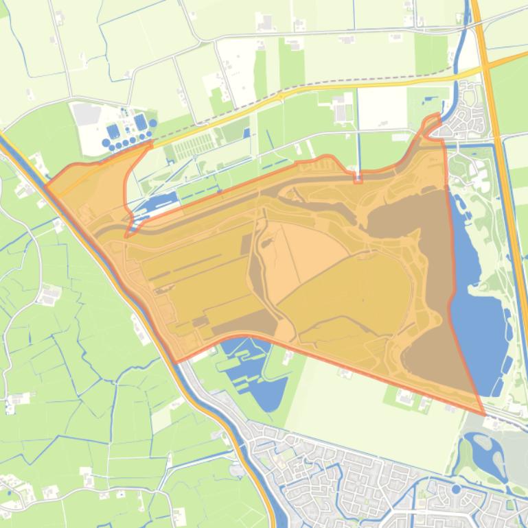 Kaart van de woonplaats Koedijk.